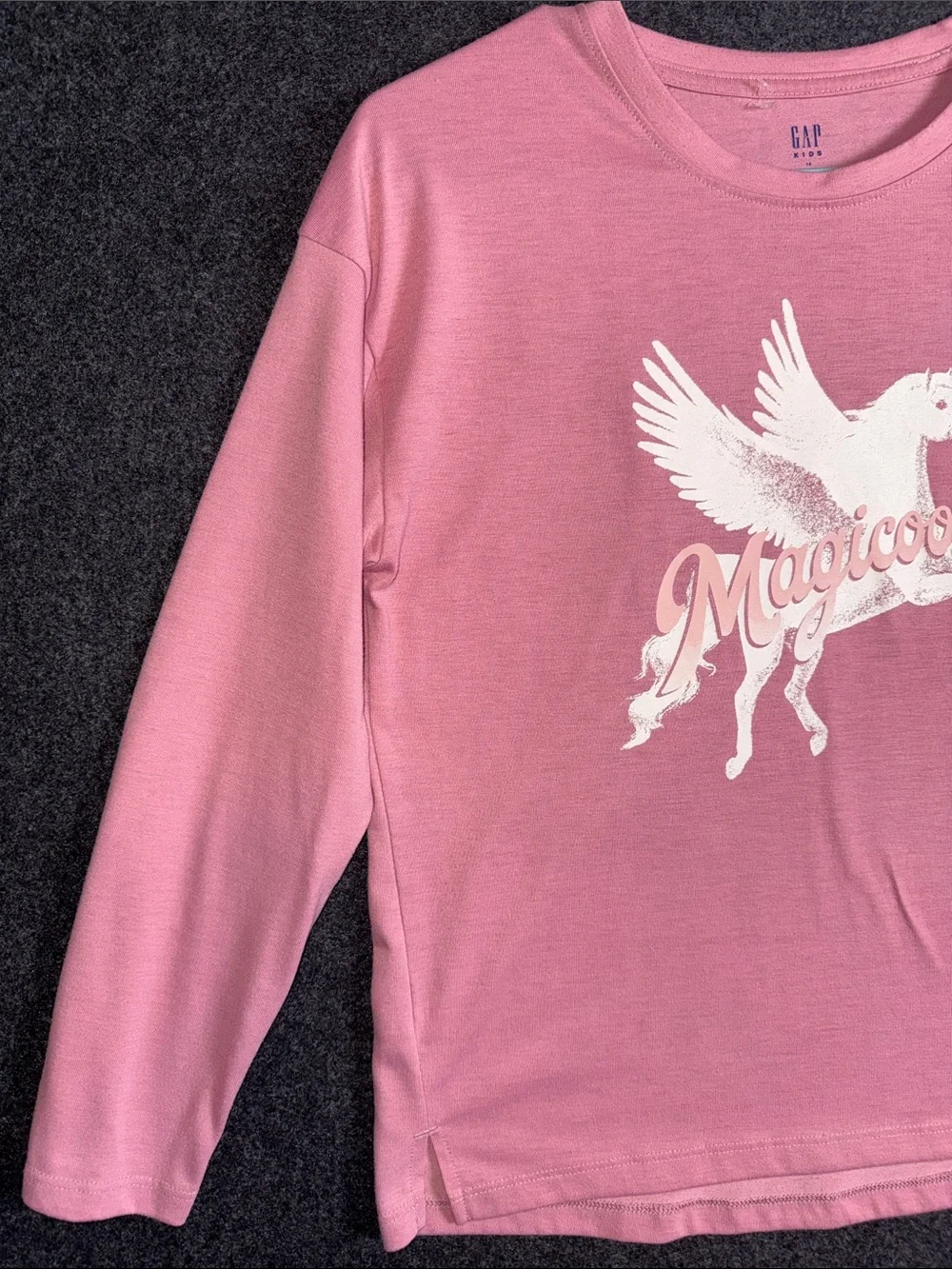 GAP Pink Pegasus 'Magicool' Graphic Tee